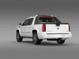 cadillac escalade ext 3D Model