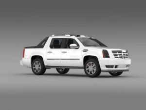 cadillac escalade ext 3D Model