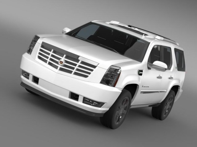 cadillac escalade hybrid 3Dモデル .c4d .max .obj .3ds .fbx .stl .blend 