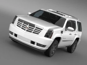 cadillac escalade hibrida Model 3D