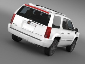 cadillac escalade hybrid 3Dモデル