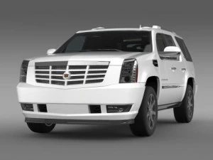 cadillac escalade hybrid 3D Model