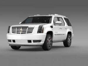 cadillac escalade hybrid 3Dモデル