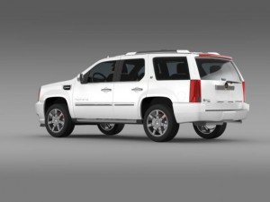 cadillac escalade hybrid 3Dモデル
