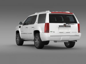 cadillac escalade hybrid 3Dモデル