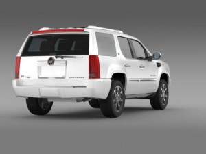 cadillac escalade hybrid 3Dモデル