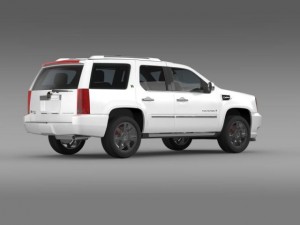 cadillac escalade hybrid 3Dモデル