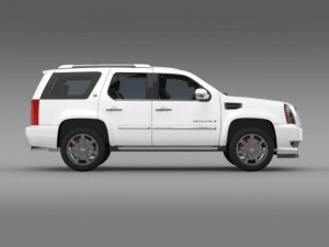 cadillac escalade hybrid 3Dモデル