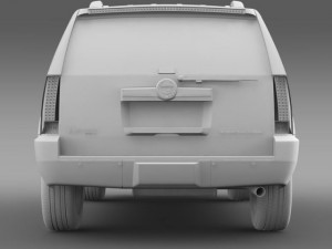 cadillac escalade hybrid 3Dモデル