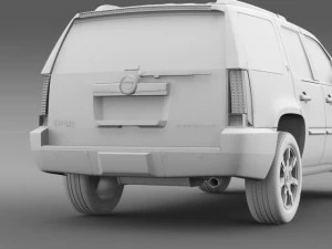 cadillac escalade hybrid 3D Model