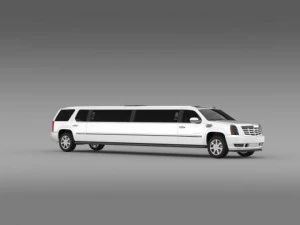 cadillac escalade limo 3D Model