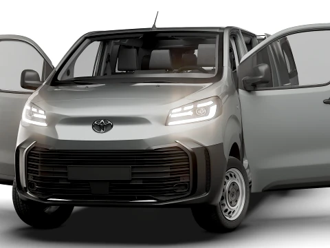 Toyota Proace Auto DCab L3 HQInt 2027 3D Model