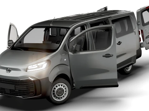 Toyota Proace Auto DCab L3 HQInt 2027 3D Model