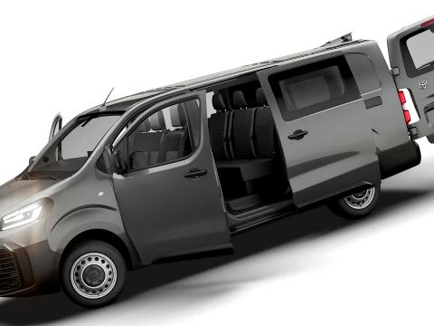 Toyota Proace Auto DCab L3 HQInt 2027 3D Model