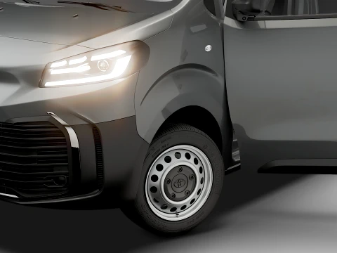 Toyota Proace Auto DCab L3 HQInt 2027 3D Model