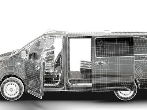 Toyota Proace Auto DCab L3 HQInt 2027 3D Model