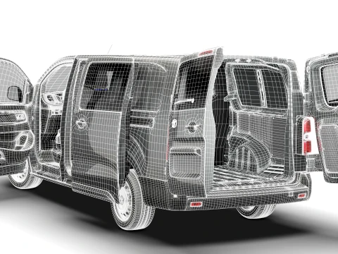 Toyota Proace Auto DCab L3 HQInt 2027 3D Model