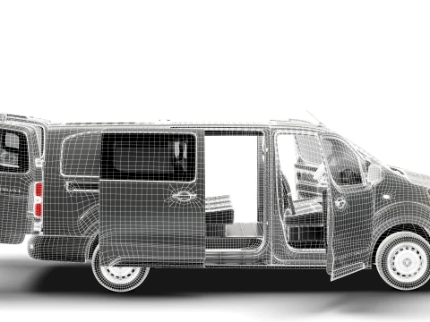 Toyota Proace Auto DCab L3 HQInt 2027 3D Model