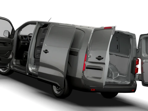 Toyota Proace Auto Van L3 HQInt 2027 3D Model