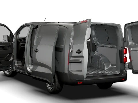 Toyota Proace Auto Van L3 HQInt 2027 3D Model