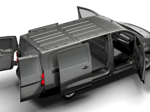 Toyota Proace Auto Van L3 HQInt 2027 3D Model