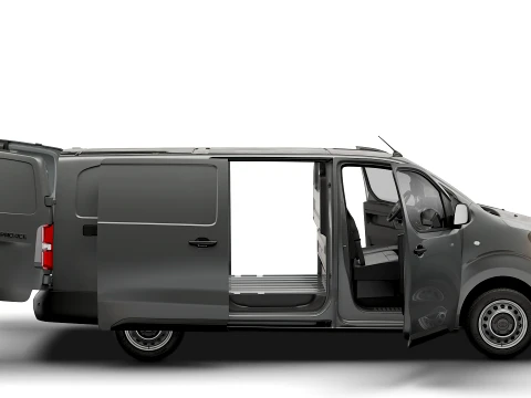 Toyota Proace Auto Van L3 HQInt 2027 3D Model