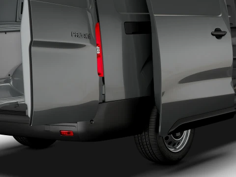 Toyota Proace Auto Van L3 HQInt 2027 3D Model