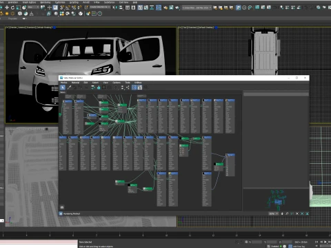 Toyota Proace Auto Van L3 HQInt 2027 3D Model