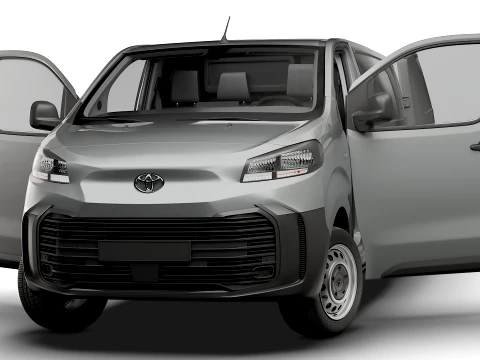 Toyota Proace Manual Van L3 HQInt 2027 3D मॉडल