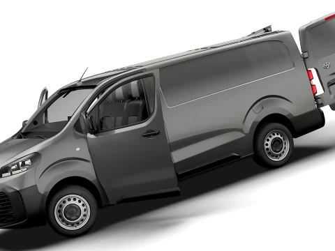 Toyota Proace Manual Van L3 HQInt 2027 3D Model