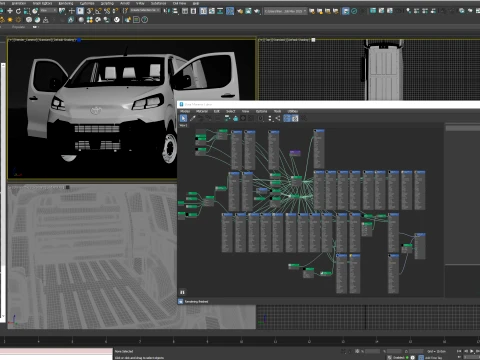 Toyota Proace Manual Van L3 HQInt 2027 3D Model
