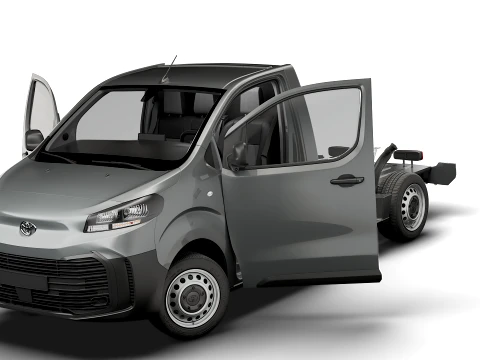 Toyota Proace Platform Cab L3 HQInt 2027 3D Model