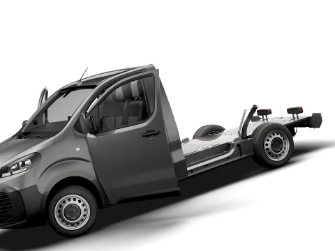 Toyota Proace Platform Cab L3 HQInt 2027 3D Model