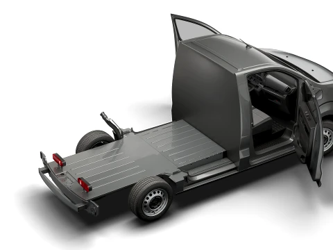 Toyota Proace Platform Cab L3 HQInt 2027 3D Model
