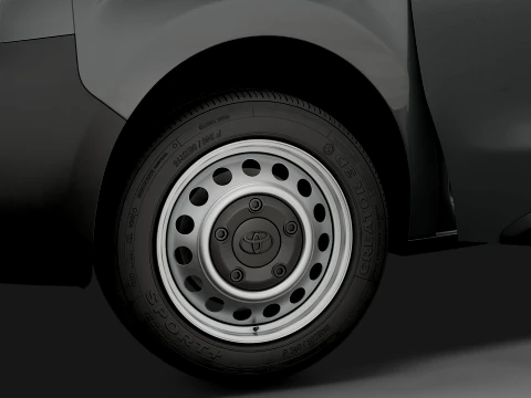 Toyota Proace Platform Cab L3 HQInt 2027 3D Model