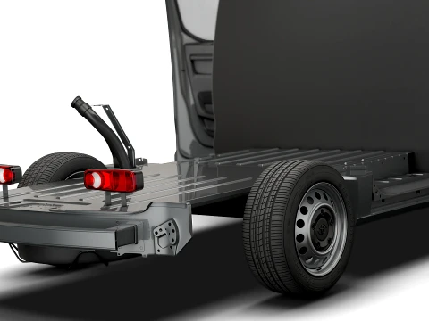 Toyota Proace Platform Cab L3 HQInt 2027 3D Model