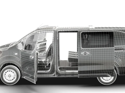 Toyota Proace Select DCab L3 HQInt 2027 3D Model