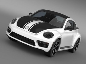 vw beetle gsr 2013 3D Model