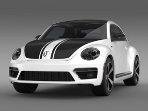 vw beetle gsr 2013 3D Модель
