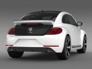 vw beetle gsr 2013 3D Модель