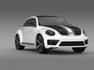 vw beetle gsr 2013 3D Модель
