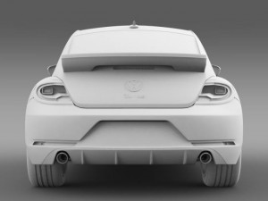 vw beetle gsr 2013 3D Модель
