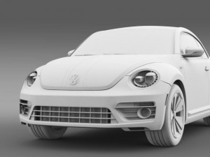 vw beetle gsr 2013 3D Модель