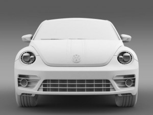 vw beetle gsr 2013 3D Модель