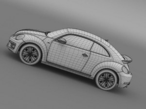 vw beetle gsr 2013 3D Модель