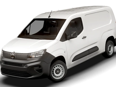 Citroen Berlingo FIRST Van LWB 2027 3D Model