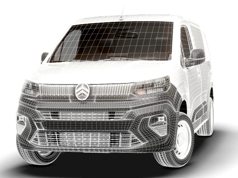 Citroen Berlingo FIRST Van LWB 2027 3D Model