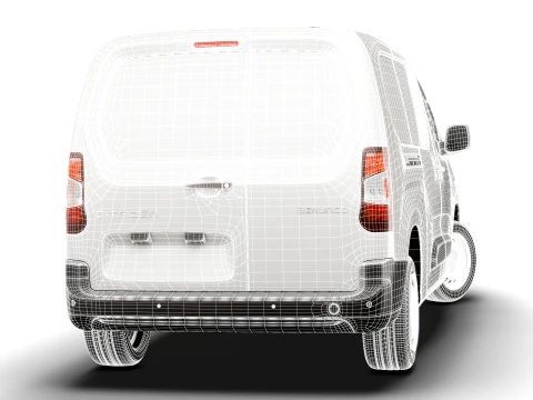 Citroen Berlingo FIRST Van LWB 2027 3D Model