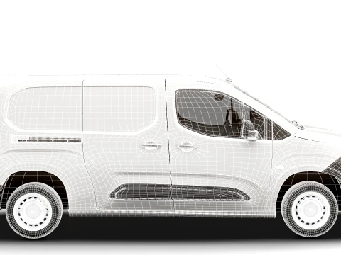 Citroen Berlingo FIRST Van LWB 2027 3D Model
