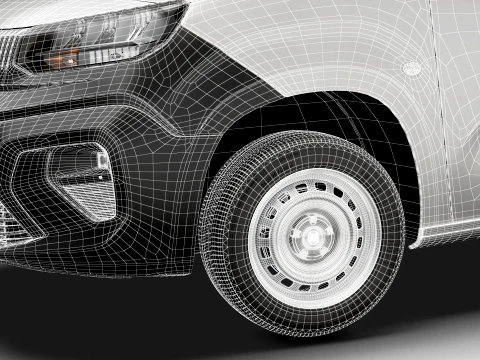 Citroen Berlingo FIRST Van LWB 2027 3D Model